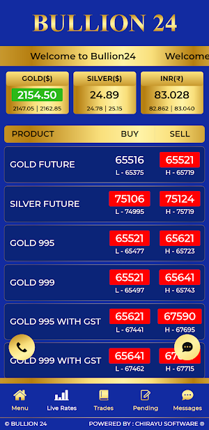 Bullion 24 Screenshot 0