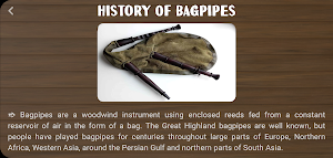 Bagpipes Instrument Screenshot 3