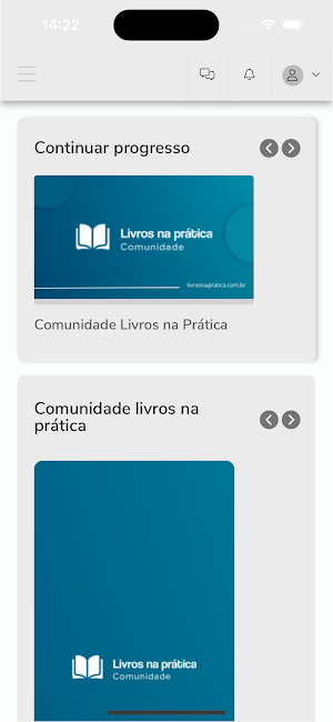 Comunidade Livros na Prática Screenshot 2