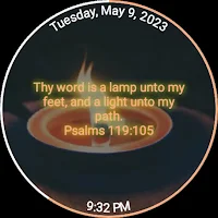My Lamp Bible Watch Face