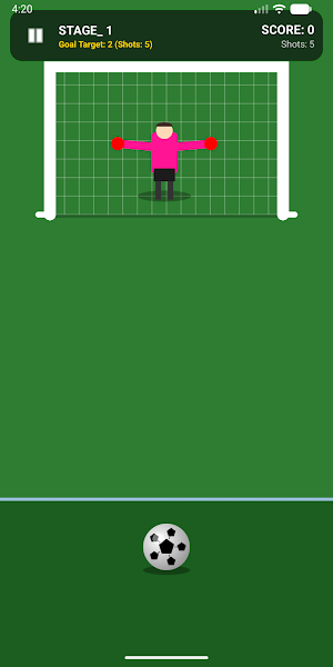 Soccer Goal Challenge Screenshot 2