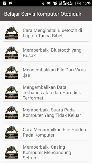 Belajar Servis Komputer Otodidak Screenshot 3
