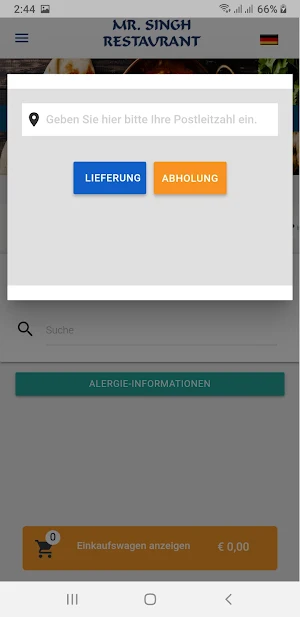 Mr. Singh Restaurant Screenshot 2