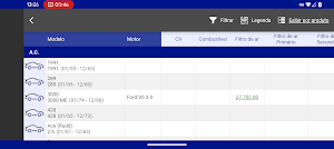 Catálogo UFI Filters Screenshot 2