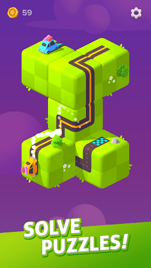 Cube Way: Logic Puzzle Game Screenshot 1