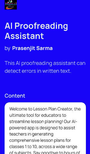 AI Proofreading Assistant Screenshot 2