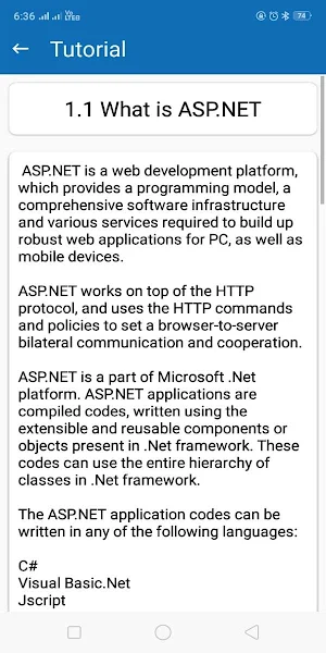 ASP.Net  Programming - 2019 Screenshot 3