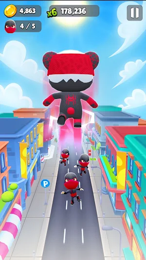 Panda Hero Run Game Screenshot 3