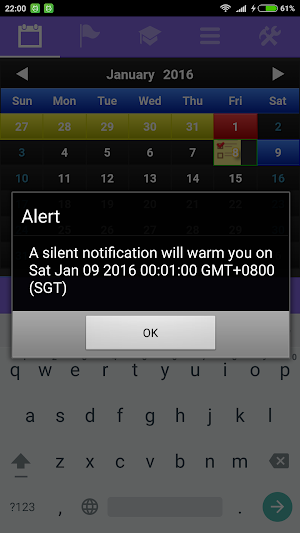 Singapore Calendar Screenshot 2