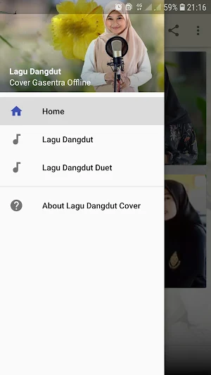 Lagu Dangdut Cover Gasentra Offline Screenshot 1