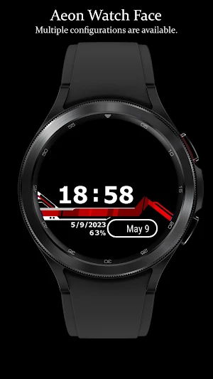 WFAM Aeon Minimal Watch Face Screenshot 2