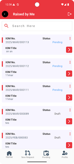 MRF Digital iOM Screenshot 3