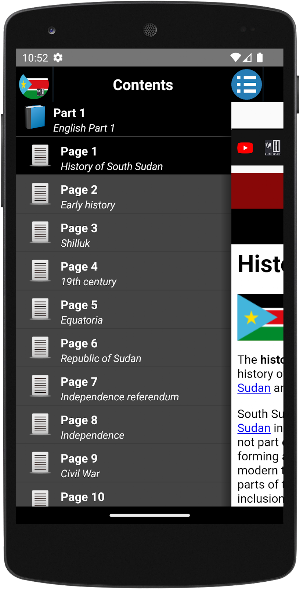 History of South Sudan Screenshot 0