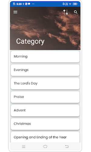 CAC HymnBook Screenshot 2