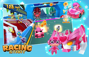 Racing start Robots tour Screenshot 3