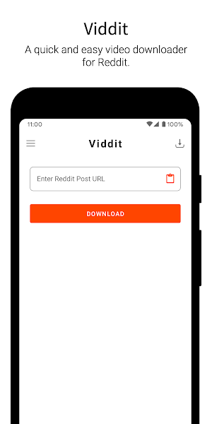 Viddit - Video Downloader for Reddit (With Audio) Screenshot 0