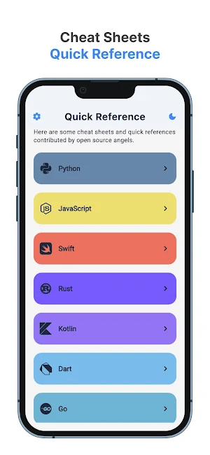 DEV Cheat Sheets Screenshot 0