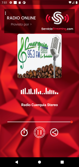 Cuerquia Stereo Screenshot 2