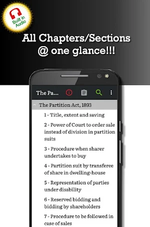 Partition Act 1893 Screenshot 0