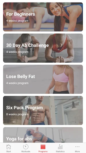 Total Abs Program - Get Flat Abs Fast Screenshot 1