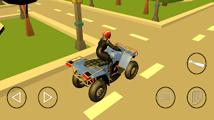 Quad Bike City Game Screenshot 2