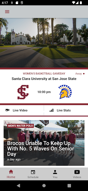 Santa Clara Broncos Screenshot 0