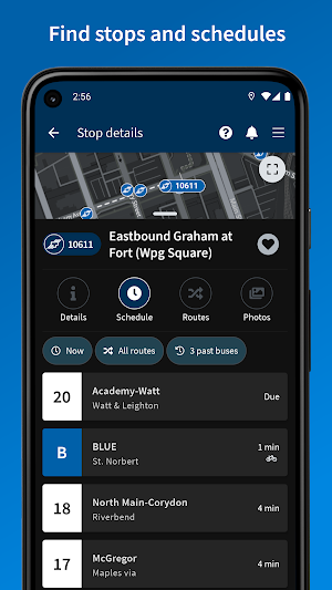 Winnipeg Transit Screenshot 2