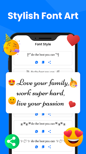 Stylish Text: Font Art – Quote Screenshot 3