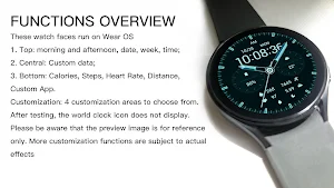 Blue Light Quartz For Wear OS Screenshot 2