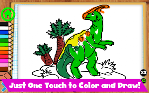 Coloring Dinosaurs For Kids Screenshot 1