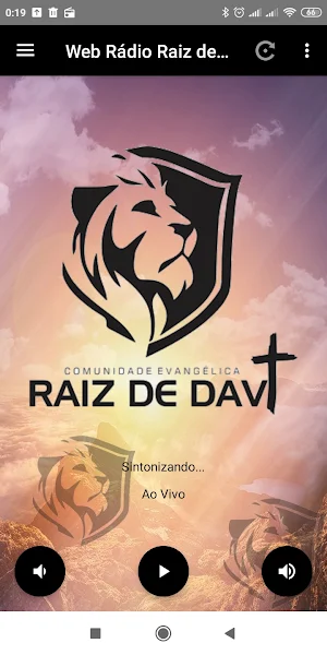 Web Rádio Raiz de Davi Screenshot 2
