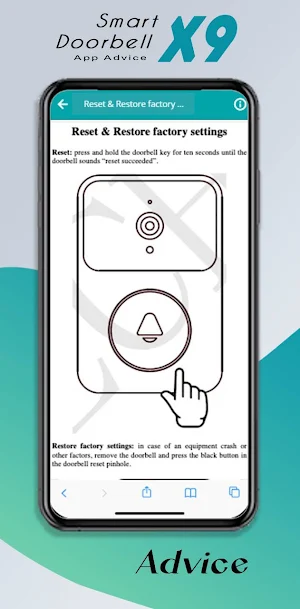 X9 Smart Doorbell App Advice Screenshot 2