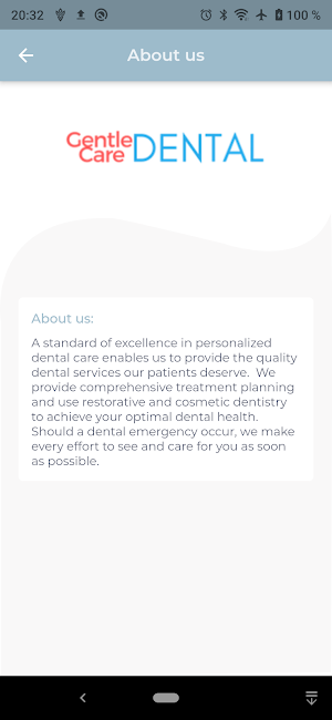 Gentle Care Dental Screenshot 1