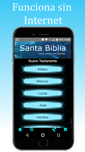 Biblia NVI Español sin Interne Screenshot 1