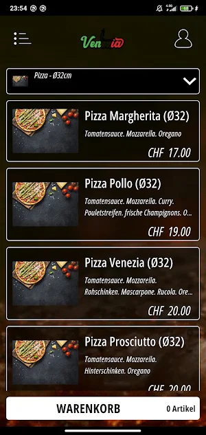 Pizzeria Venezia Screenshot 0