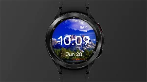Blue Peaks – Watch Face Screenshot 1