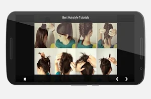 Best Female Hairstyle Tutorial Screenshot 3