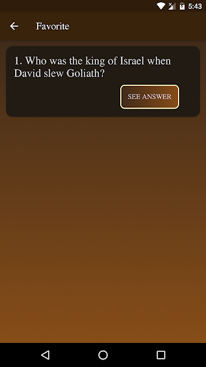 Bible Question and Answers Screenshot 2