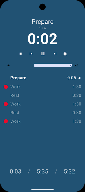 Interval Timer Screenshot 2
