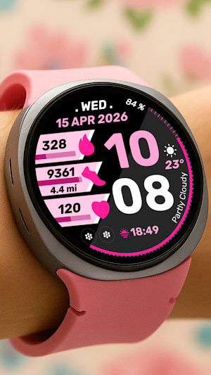 Active Edge Watch Face Screenshot 2
