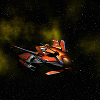Fighter Spacecraft Sparrow 3d