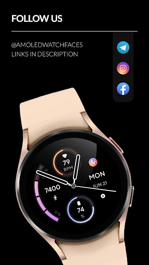 Awf Minimal - watch face Screenshot 2