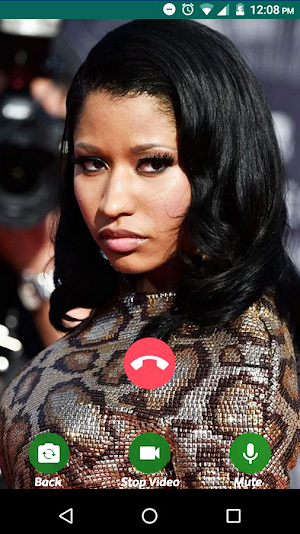 Nicki Minaj Fake Chat & Video Call Screenshot 1