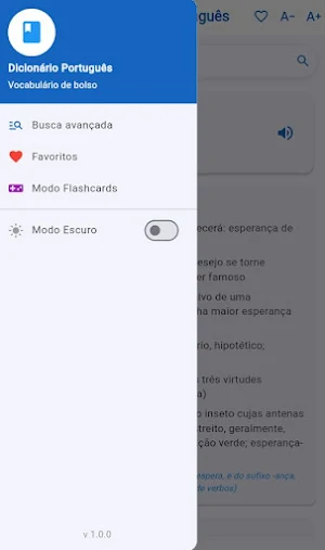 Portuguese Dictionary Screenshot 3