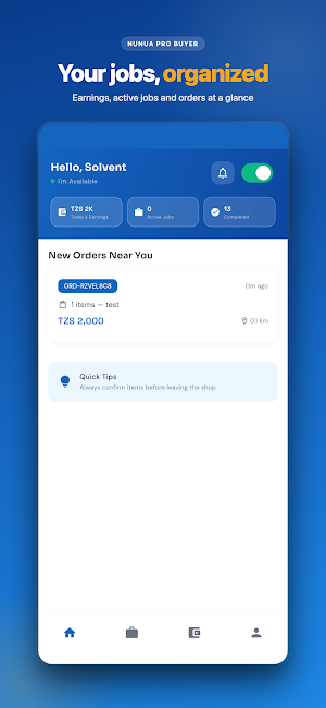 NunuaPro Buyer Screenshot 0