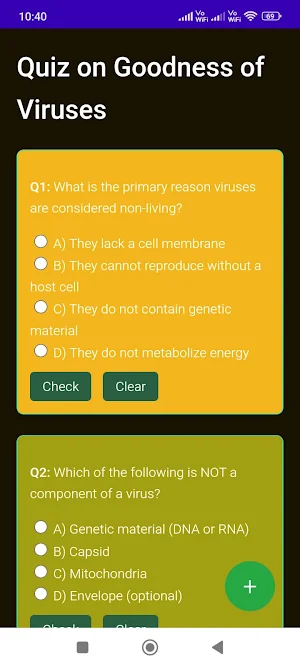 Goodness of Viruses Screenshot 1