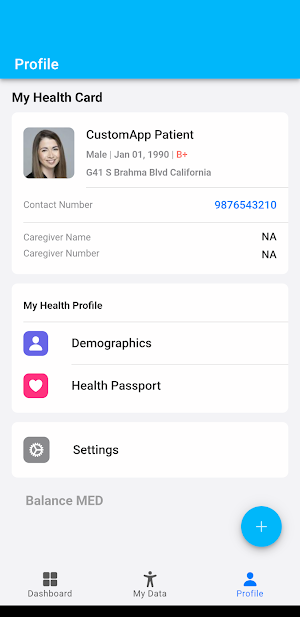 Balance MED Screenshot 1