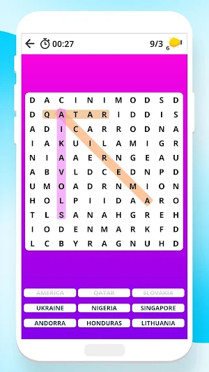 Word Search Puzzle - Brain Games Screenshot 3