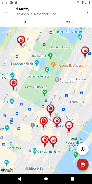 Charging Station Finder Screenshot 2