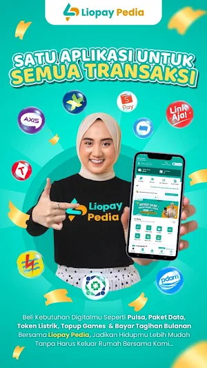 Liopay Pedia - Pulsa & PPOB Screenshot 0